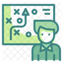 Leadership Boss Training Icon