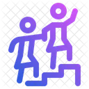 Leadership Mentorship Team Work Icon