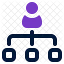 Leadership Business Teamwork Icon