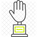 Leadership Hand Fist Icon