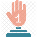 Leadership Hand Fist Icon