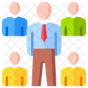 Leadership Delegate Delegation Icon
