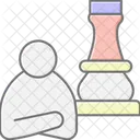 Leadership Strategy Business Icon