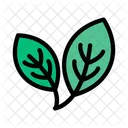 Green Leaf Leaves Icon