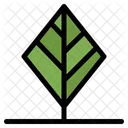 Feather Leaf Nature Icon