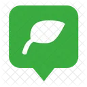 Leaf Map Place Icon