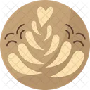Leaf Art Latte Icon