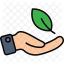 Leaf Ecology Green Icon