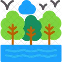 Leaf Ecology Energy Icon