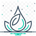 Green Nature Grassy Icon