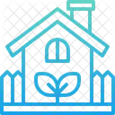 Leaf Eco House Eco Icon