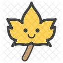 Leaf Smiley Leaf Emoji Emoticon Icon