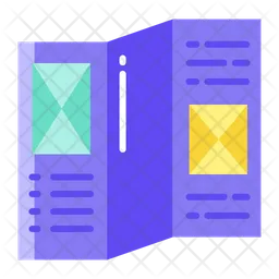 Leaflet Icon - Download in Flat Style