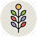 Leaflet Tree Branch Icon
