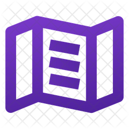 Leaflet Icon - Download in Gradient Style