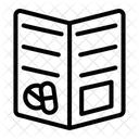 Leaflet Brochure Travel 아이콘