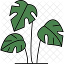 Leafy Plant Green Foliage Plant Growth Icon