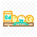 Leaking Barrels Cadmium Icon