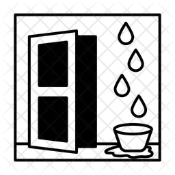 Leaking Roof  Icon
