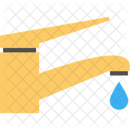 Leaking Water Tap Icon