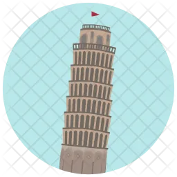 Leaning tower  Icon