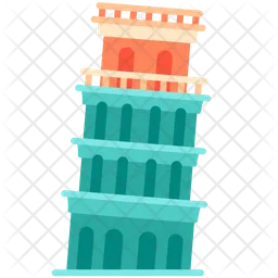 Leaning tower  Icon