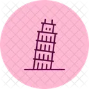 Leaning Tower Of Pisa Leaning Tower Pisa Icon