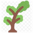Leaning Tree  Icon