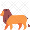 Leao Zoologico Animal Icon