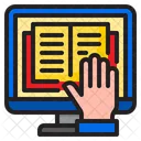Learn Book Read Book Ebook Icon