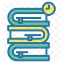 Learn Books Learning Time Icon