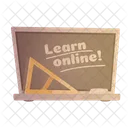 Learn Online Online Music Message Icon