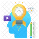 Learn To Think Creative Thinking Innovative Thinking Icon