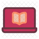 Learn With Laptop Learn Education Icon