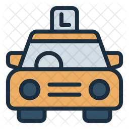 Learner car  Icon