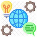 Learning Communication Internet Icon