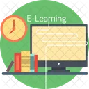 Learning E Learning Study Icon