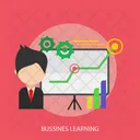 Learning Business Presentation Icon