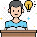 Learning Reading Education Icon