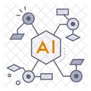 Learning algorithm  Icon