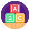 Learning Blocks Alphabets Blocks Abc Blocks Icon