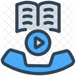 Learning call  Icon