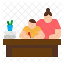 Learning Education Home Icon