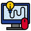 Learning Idea Online Learning Education Icon