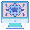 Learning Management System  Icon
