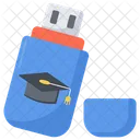 Learning Pendrive Drive Modern Icon