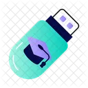 Learning Pendrive Flash Drive Learning Usb Icon
