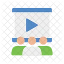 Learning Presentation Business Board Icon