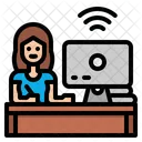 Learning Student Exam Online Icon