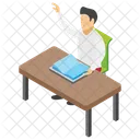 Learning Student Reading Student Reading Corner Icon